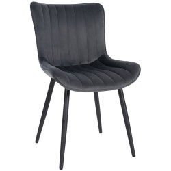 Chaise Largo en velours...