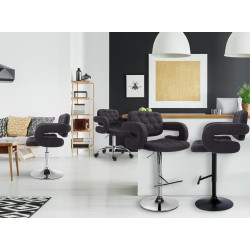 Chaise longue en tissu Dublin