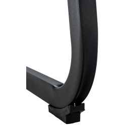 Chaise de salle à manger en velours Vermont crème
