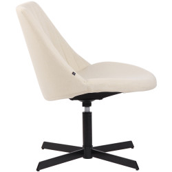 Sedia da Lounge Granby crema