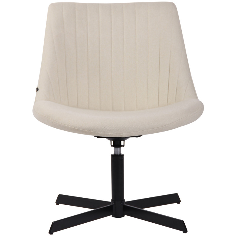 Sedia da Lounge Granby crema