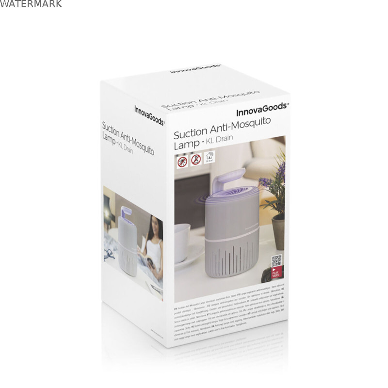 Lampe anti-moustiques à aspiration KL Drain InnovaGoods