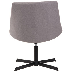 Sedia da Lounge Granby grigio