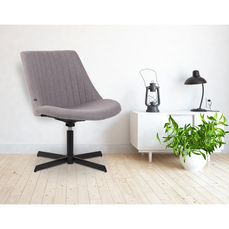 Sedia da Lounge Granby grigio
