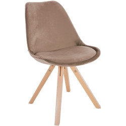 Chaise Sofia Velours Carrée...