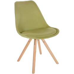 Chaise Sofia en tissu ronde...