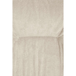 Chaise de salle à manger Jules en tissu crème