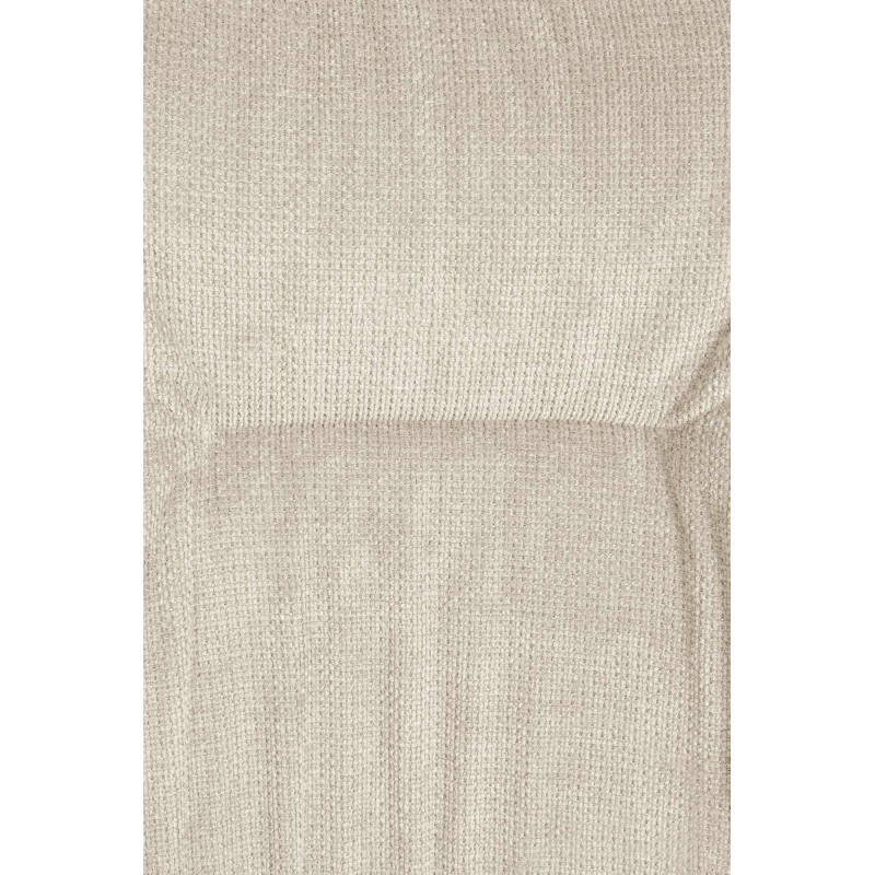 Chaise de salle à manger Jules en tissu crème
