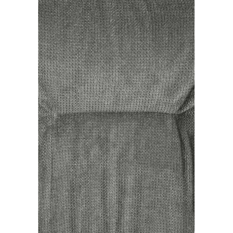 Chaise de salle à manger Jules en tissu gris