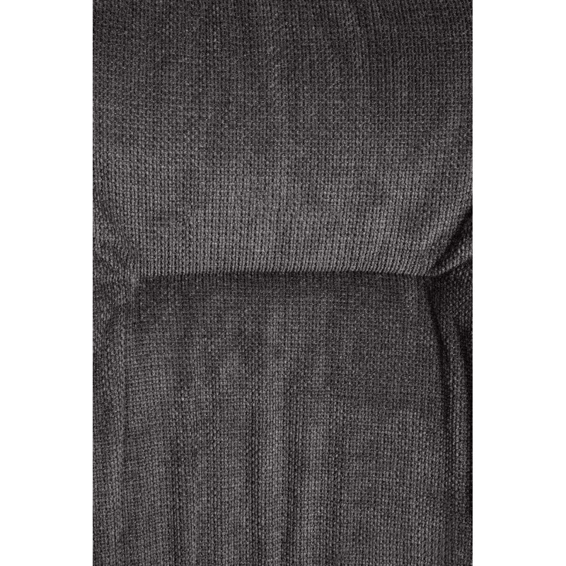 Chaise de salle à manger Jules en tissu noir