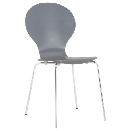 Chaise visiteur Diego Grey