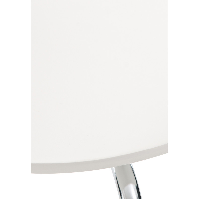 Set De 2 Sillas De Comedor Apilable Diego Blanco