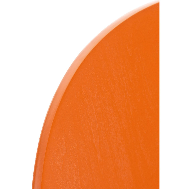 Set 4x Sillas de Visita Diego Apilable Naranja