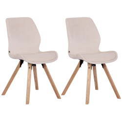 Lot de 2 chaises Luna...