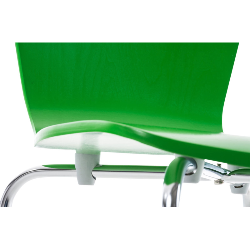 Silla Apilable Aaron Verde