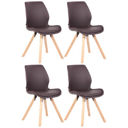 Lot de 4 chaises Luna...
