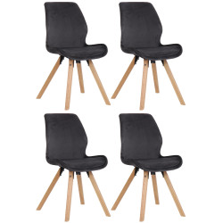 Lot de 4 chaises Luna...