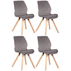 Lot de 4 chaises Luna...