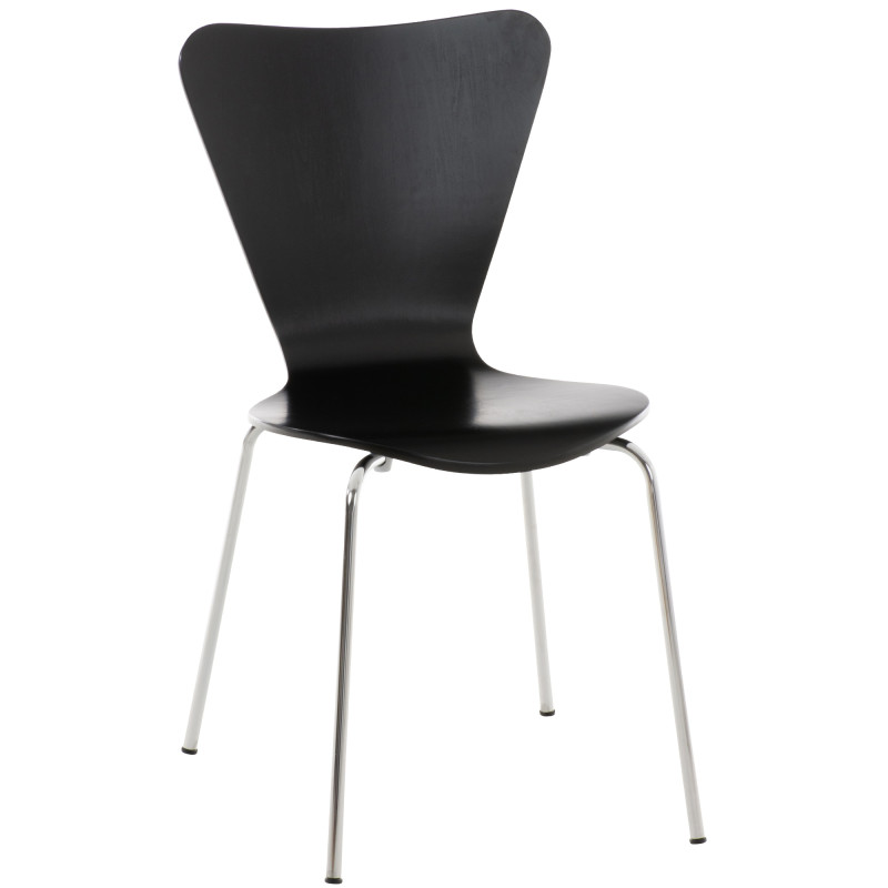 Chaise visiteur Calisto noire