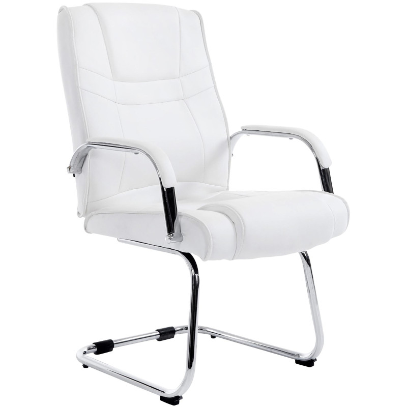 Silla Cantiléver XXL Attila Blanco