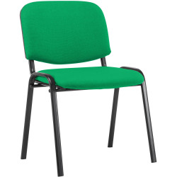 Sedia Ken in stoffa verde