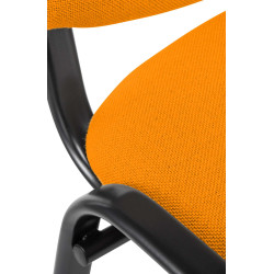 Silla de Conferencia Ken Naranja