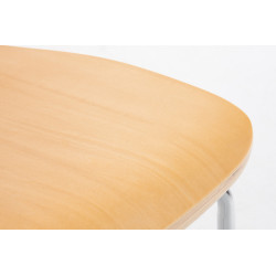 Set 2x Sillas de Visita Aaron Natural