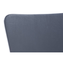 Ensemble de 4 chaises visiteurs gris Aaron