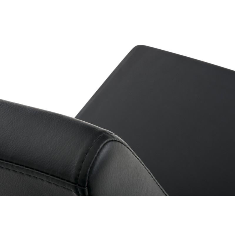 Lot de 2 chaises de salle à manger Belfort noir