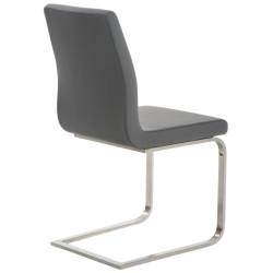 Lot de 2 chaises de salle à manger Belfort gris