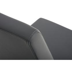 Lot de 2 chaises de salle à manger Belfort gris