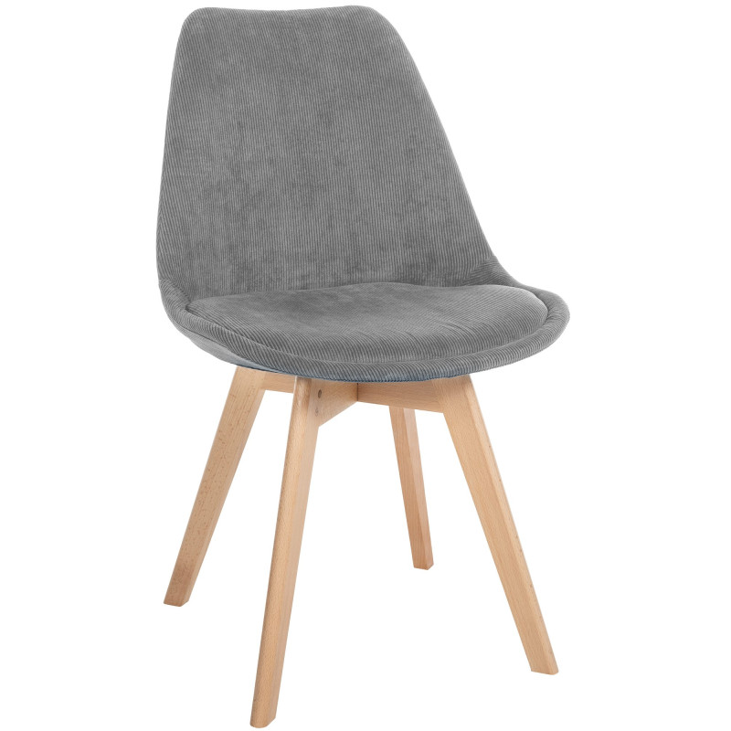 Chaise en corde Linares gris