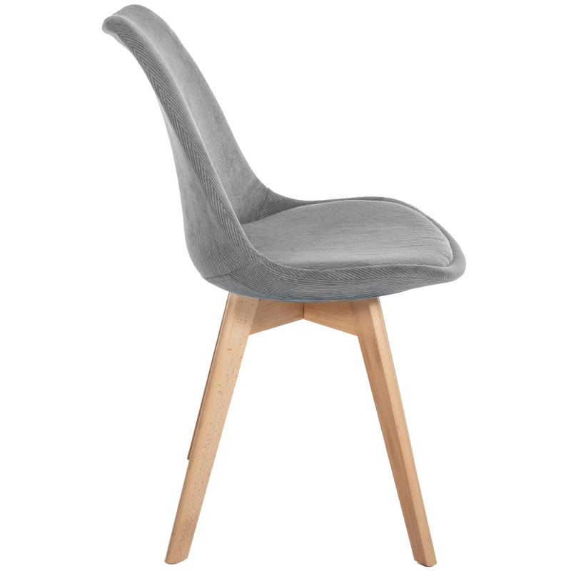 Chaise en corde Linares gris