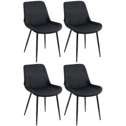 Lot de 4 chaises à repas...