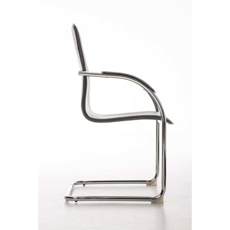 Chaise visiteur Melina V2 marron