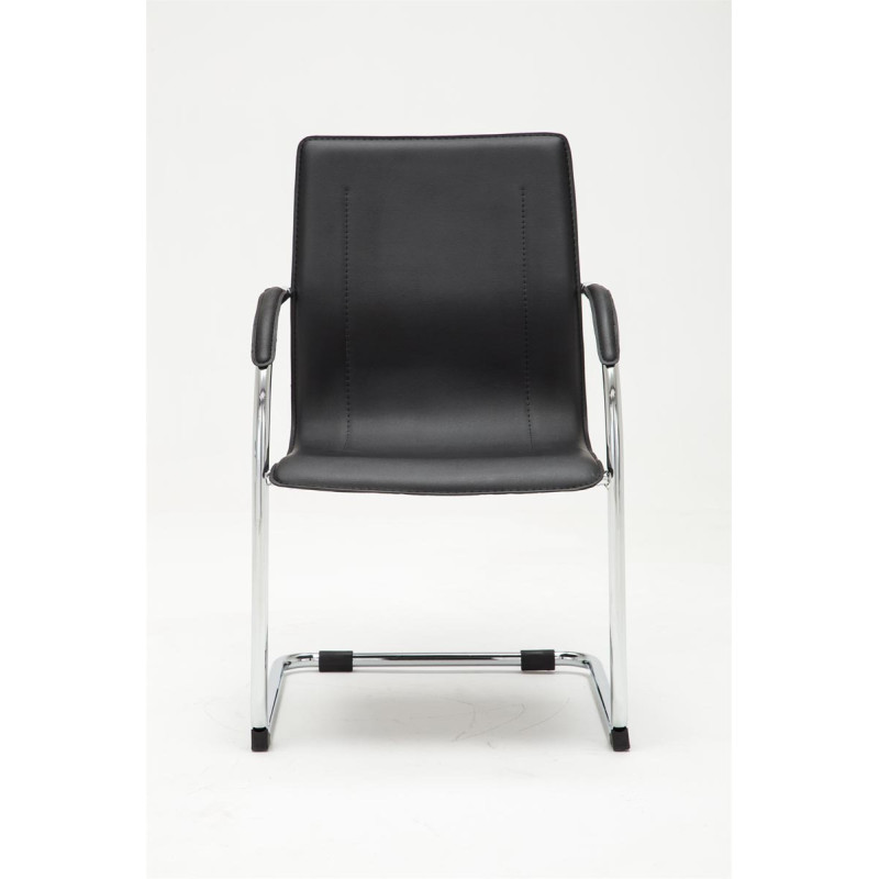 Sedia visitatore Melina V2 nero