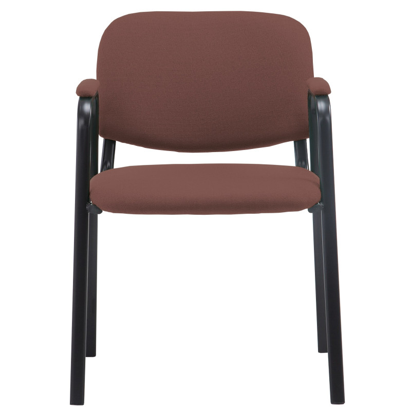 Silla de Confidente Ken Pro en Tela Marrón