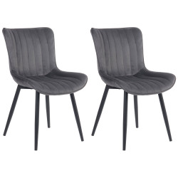 Lot de 2 chaises Largo en...