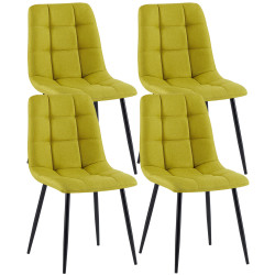 Lot de 4 chaises de salle à...