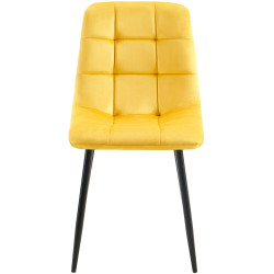 Chaise de salle à manger Antibes jaune