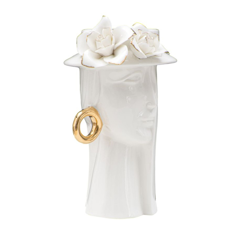 VASE FEMME ÉLÉGANTE CM 15X13,3X23,5