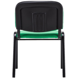 Silla De Conferencia Ken V2 En Tela Verde