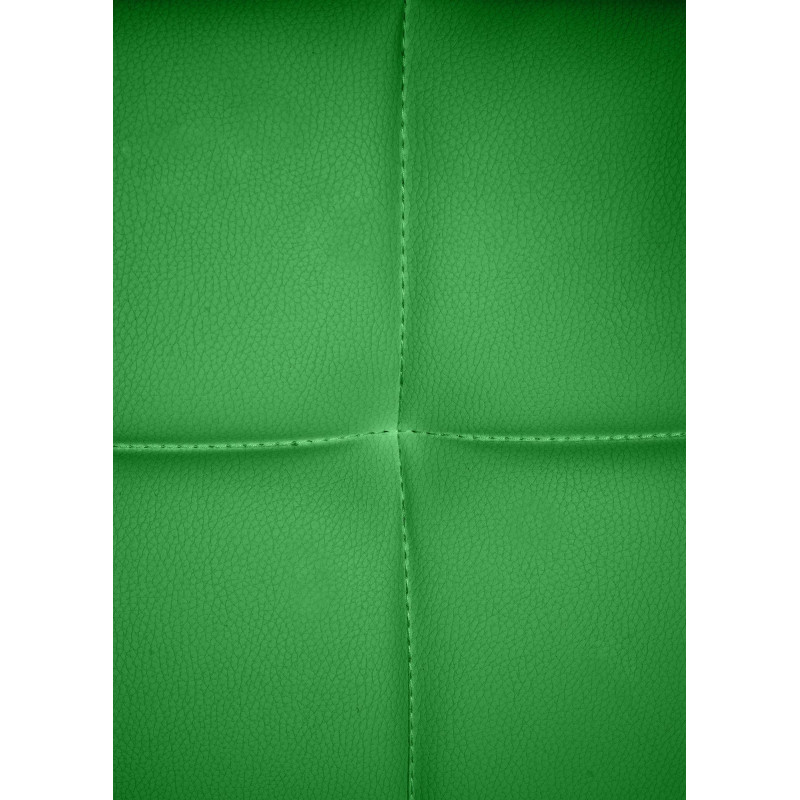 Sedia Visitatore Canada B in Similpelle verde