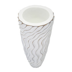 VASE POLYRÉSINE CM Ø 35X90