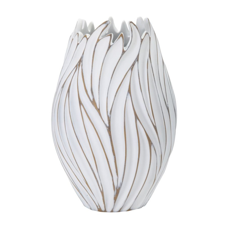 VASE POLYRÉSINE HONDURAS CM Ø 27X41,5
