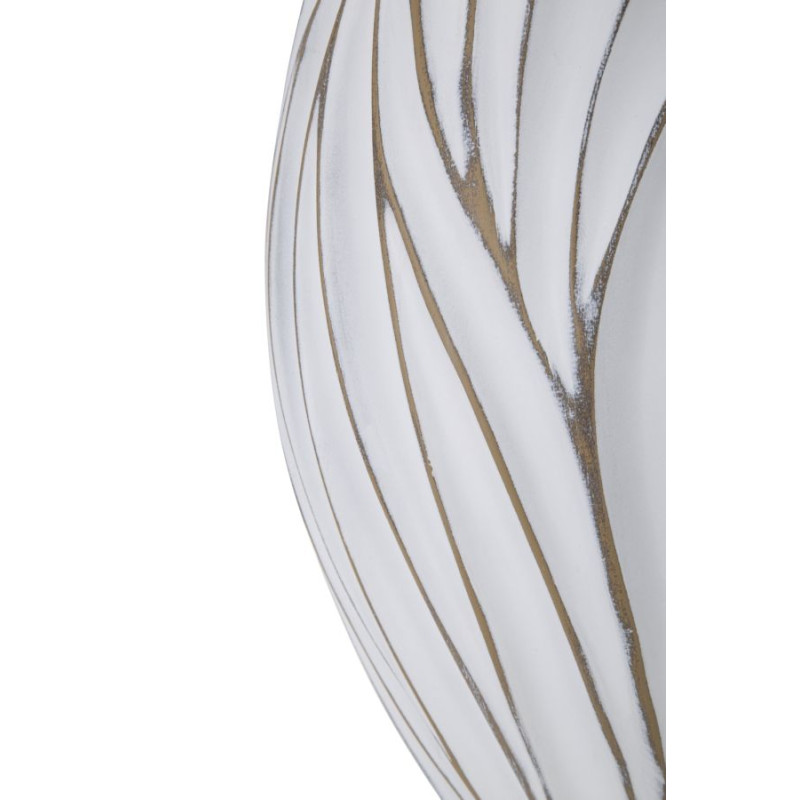VASE POLYRÉSINE HONDURAS CM Ø 27X41,5