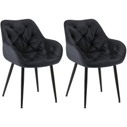 Lot de 2 chaises Tanna...