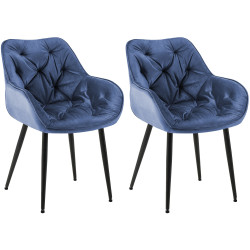 Lot de 2 chaises Tanna...