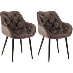 Lot de 2 chaises Tanna...