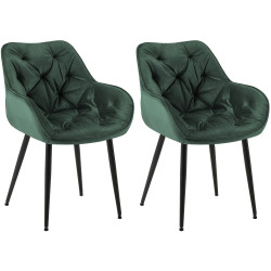 Lot de 2 chaises Tanna...